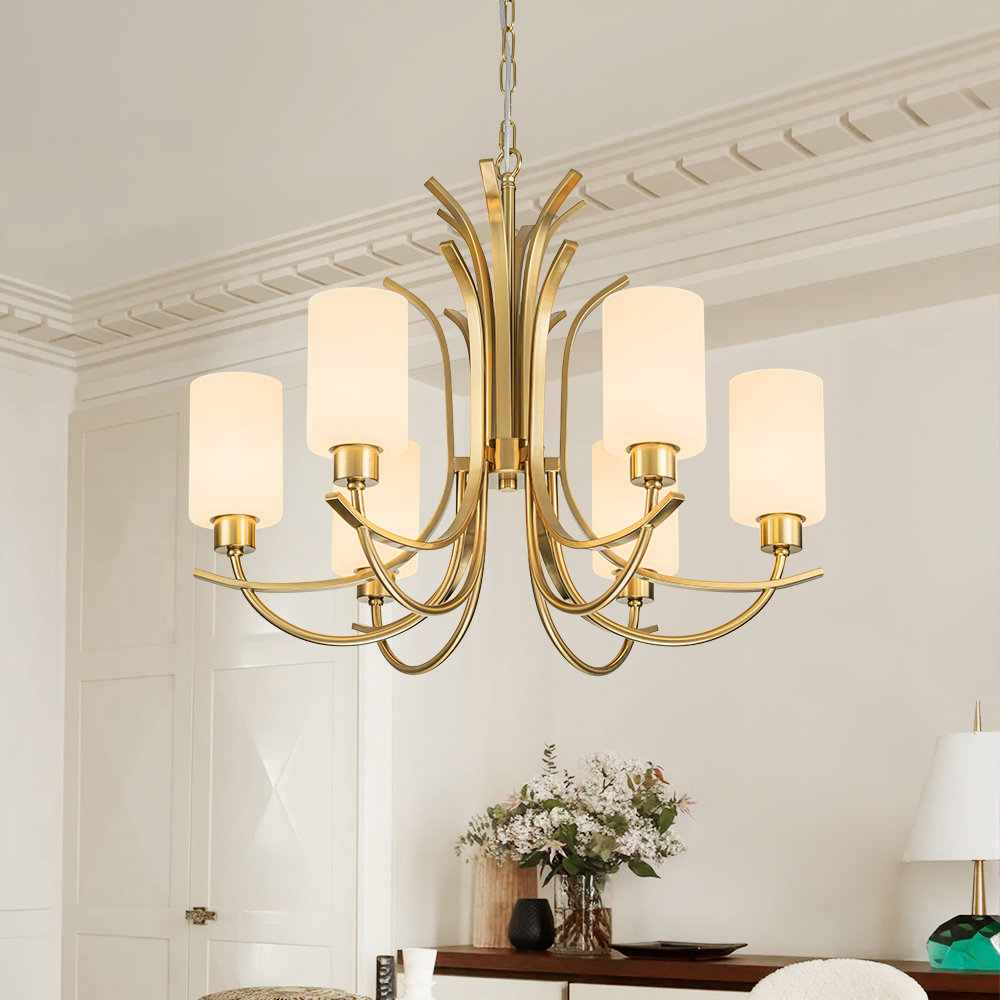 Mercer41 Norelli 6 - Light Chandelier | Wayfair